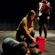 Leurs cœurs se balancer, Amin Théâtre, répétitions  - Photo © Ernesto Timor