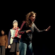 Leurs cœurs se balancer, Amin Théâtre, répétitions  - Photo © Ernesto Timor