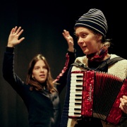 Leurs cœurs se balancer, Amin Théâtre, répétitions  - Photo © Ernesto Timor